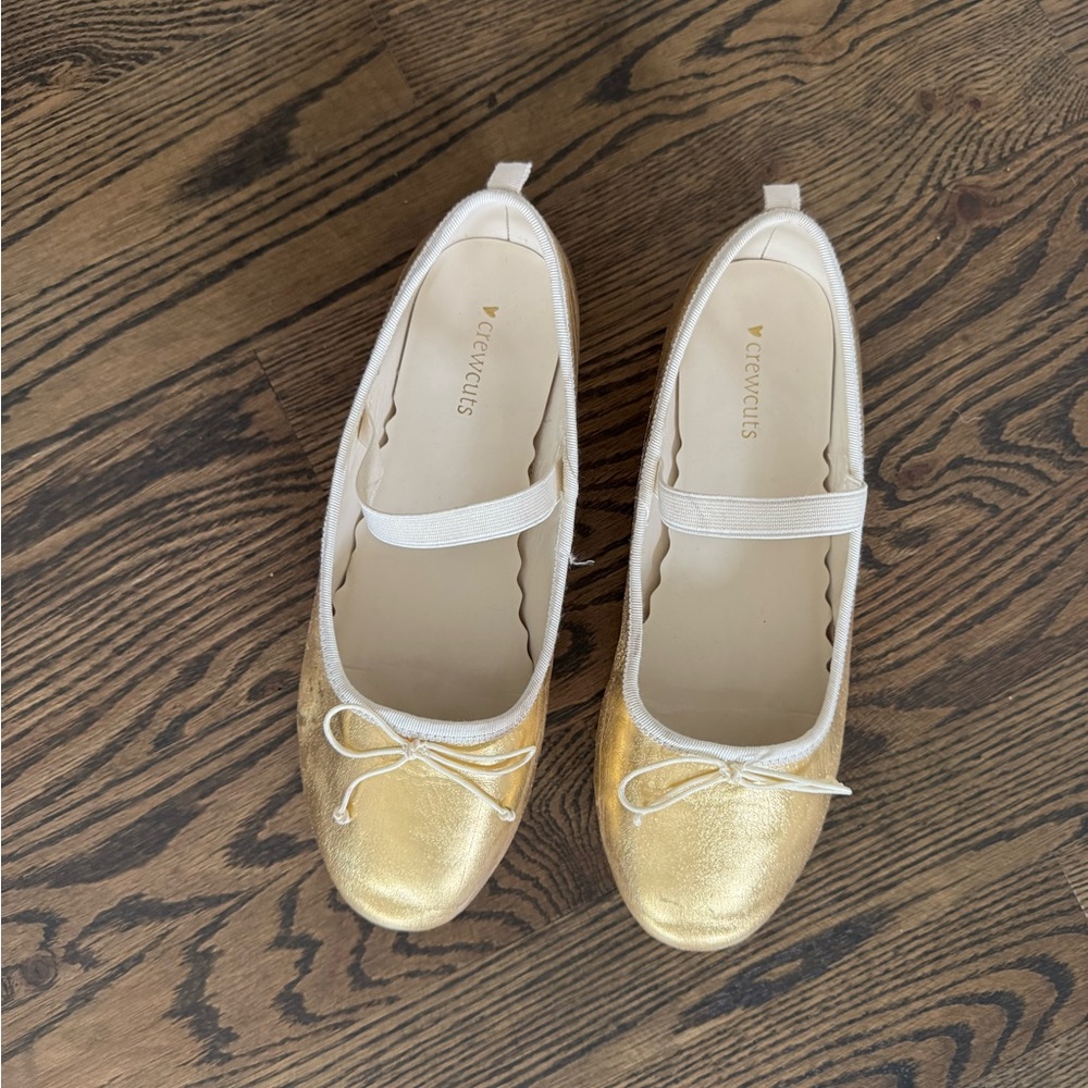 J Crew Girls Ballet Flats - Size 4